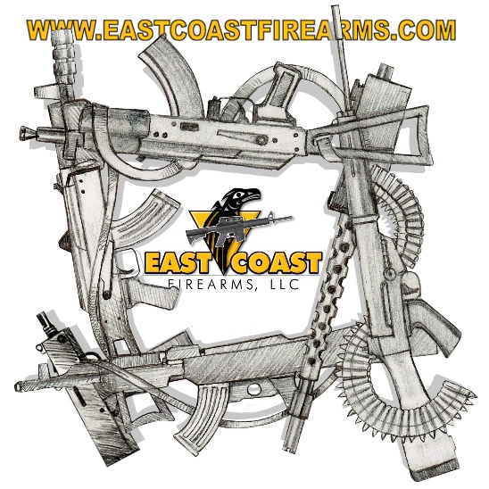 East Coast Firearms Tee Shirt Design